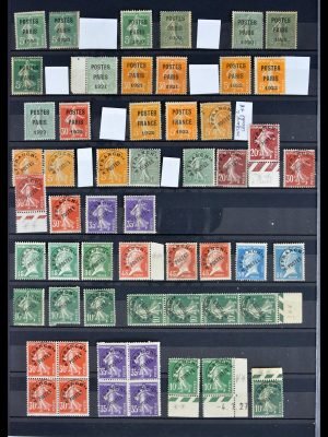 40596 Frankrijk voorafstempelingen 1920-1992.