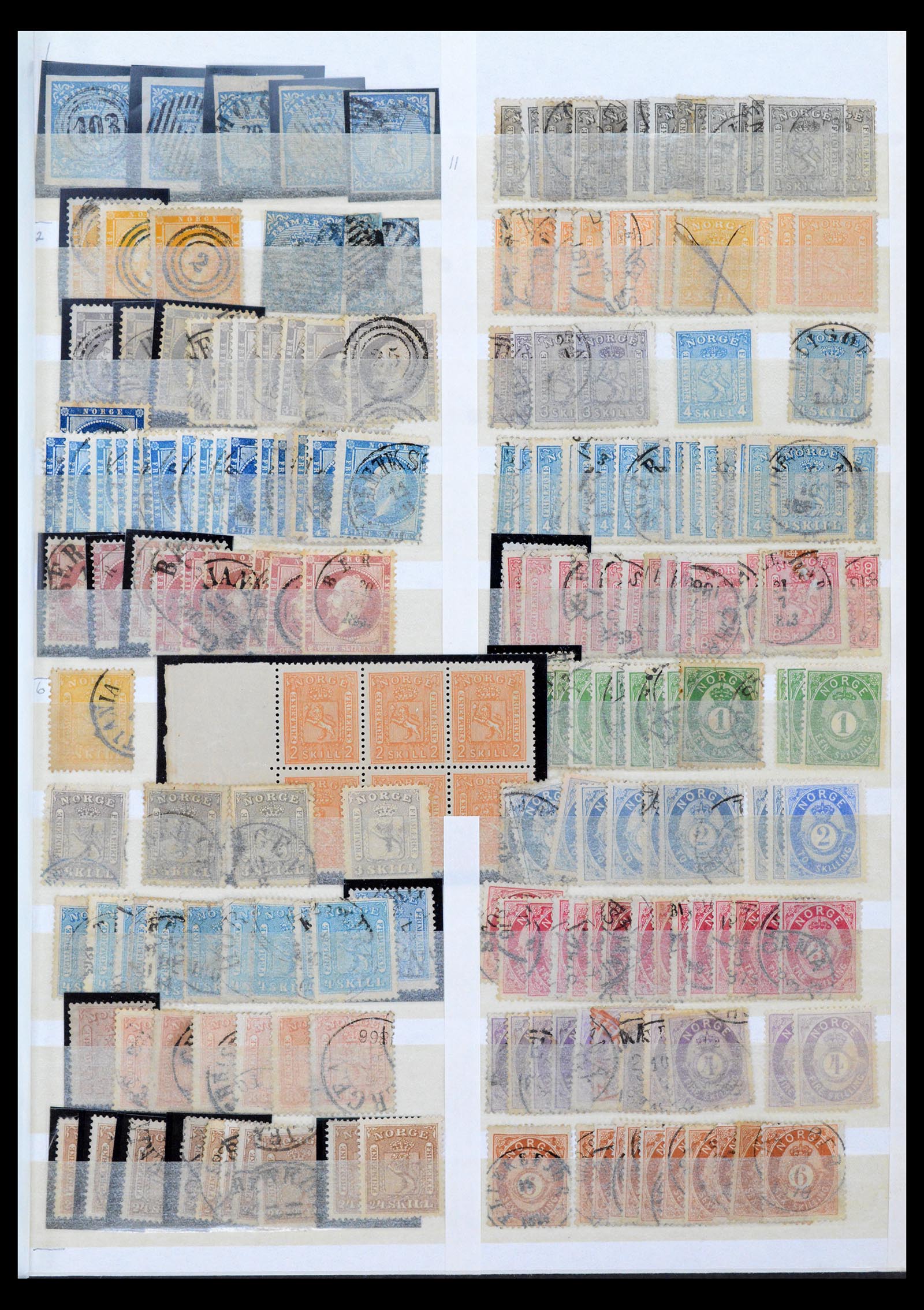 40635 0001 40635 Noorwegen 1855-2010. - Afbeelding 1