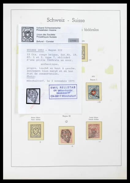 40733 Zwitserland 1851-1986. - Afbeelding 1