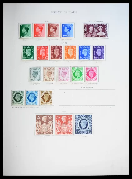 40810 Engelse koloniën 1937-1966. - Afbeelding 1