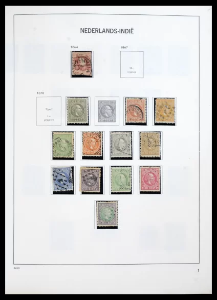 40851 Nederlandse gebieden 1864-2000. - Afbeelding 1