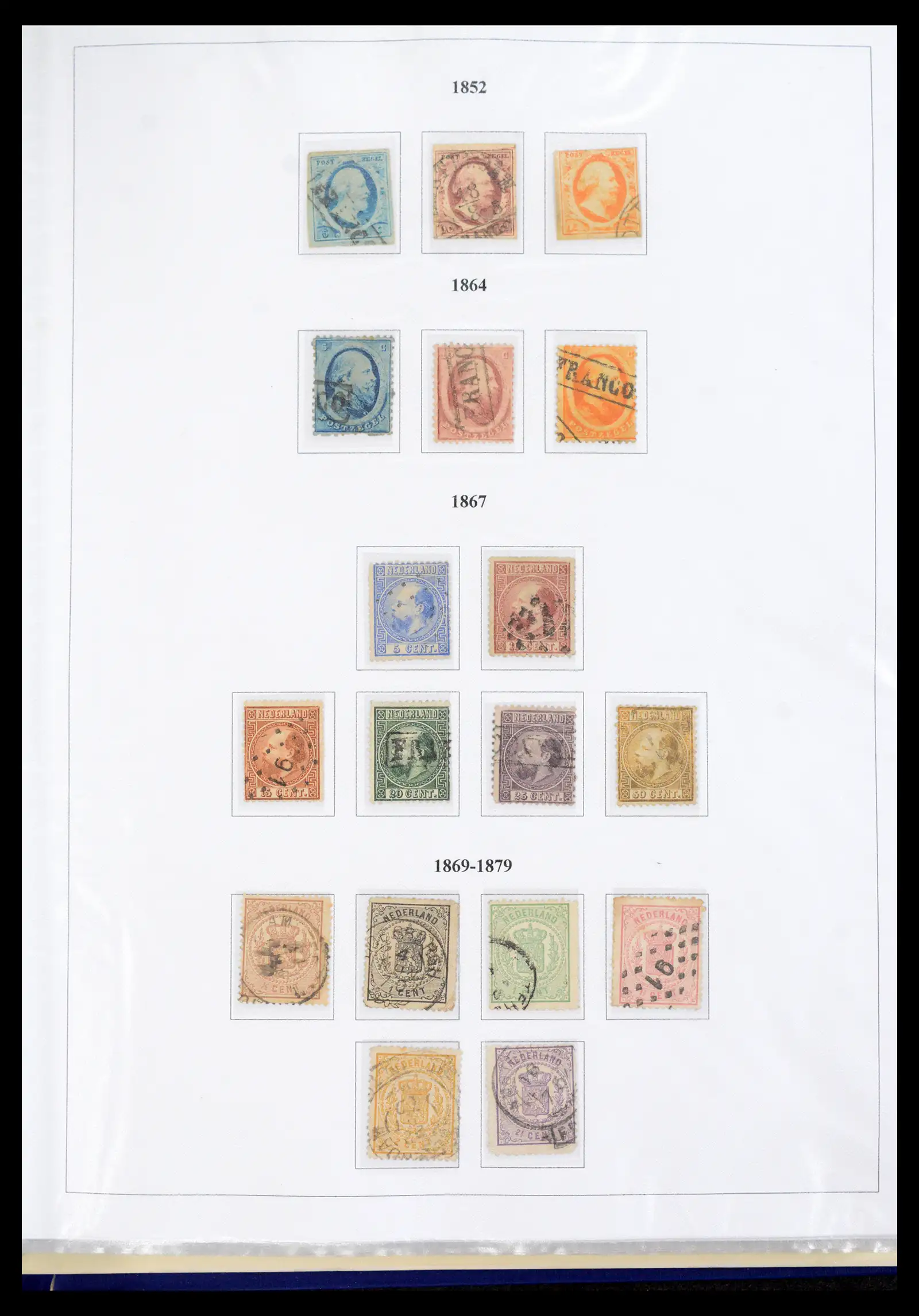 40875 0001 40875 Nederland 1852-1974. - Afbeelding 1