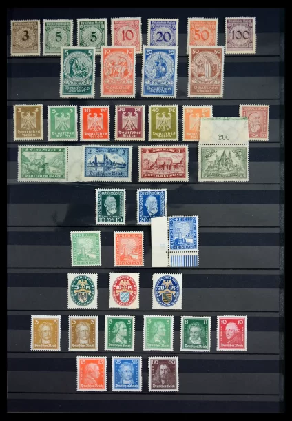 40988 Duitse Reich postfris 1923-1938. - Afbeelding 1