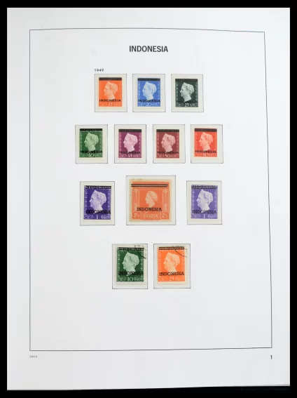 41012 Indonesie compleet 1949-2001. - Afbeelding 1