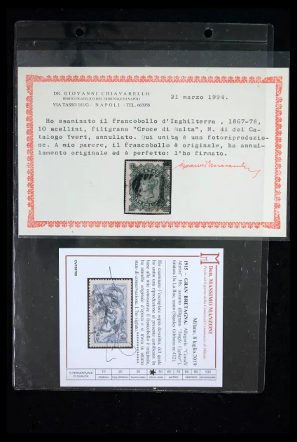 40451 Engeland topverzameling 1837-1955. - Afbeelding 1