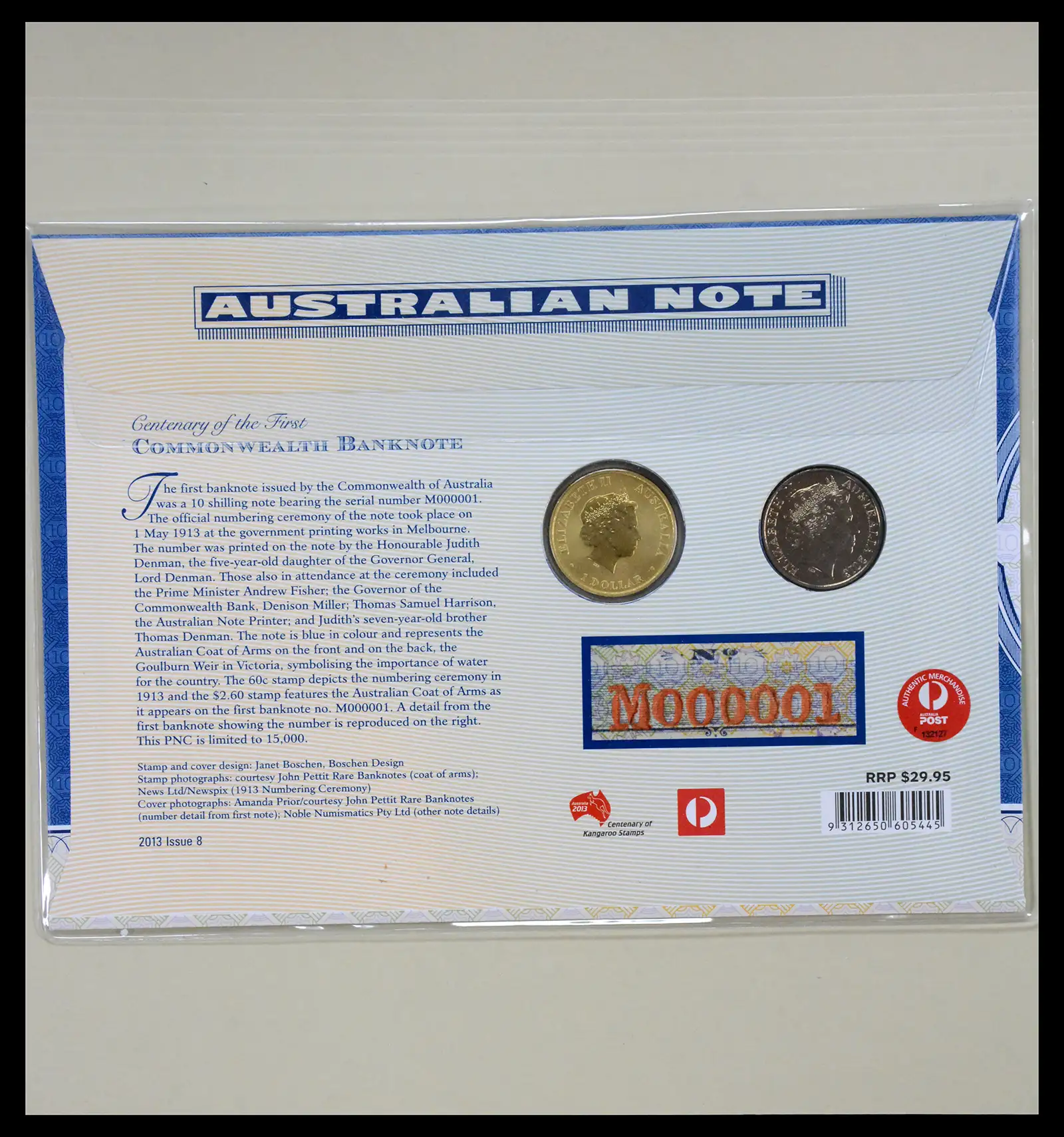 40921 0001 40921 Australie muntbrieven 1999-2013. - Afbeelding 1