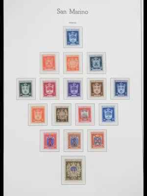 40924 San Marino compleet 1945-2019!