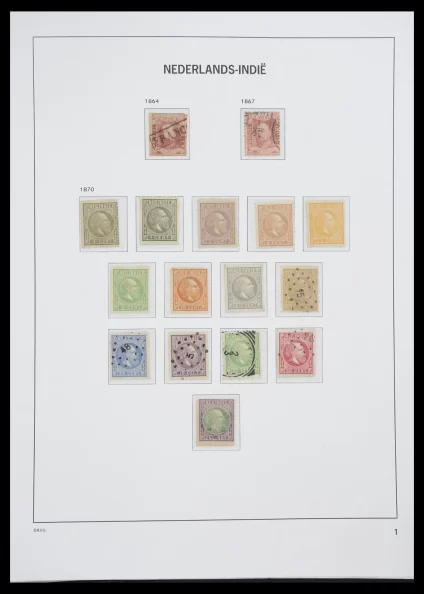 41016 Nederlands Indie 1864-1948. - Afbeelding 1