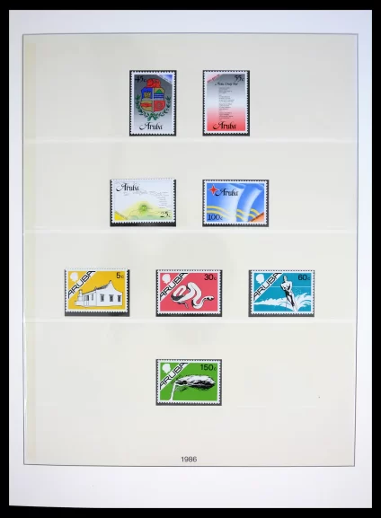 41026 Aruba compleet 1986-2010. - Afbeelding 1