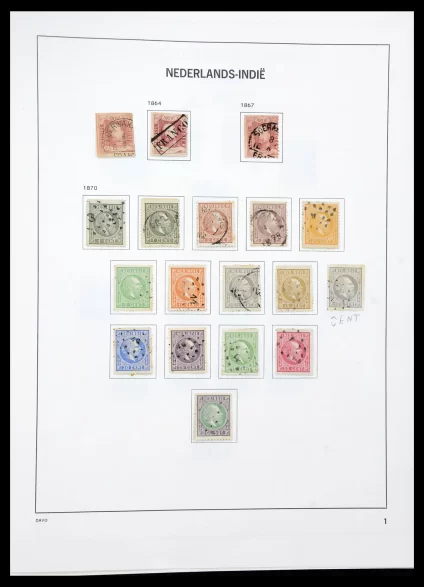 41032 Nederlands Indië 1864-1948. - Afbeelding 1
