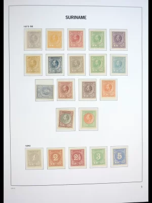 40930 Suriname compleet 1873--1975.