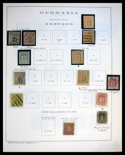 41020 Duitse Staten 1849-1920. - Afbeelding 1