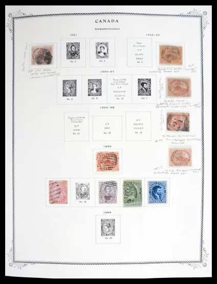 41030 Canada 1851-1992. - Afbeelding 1