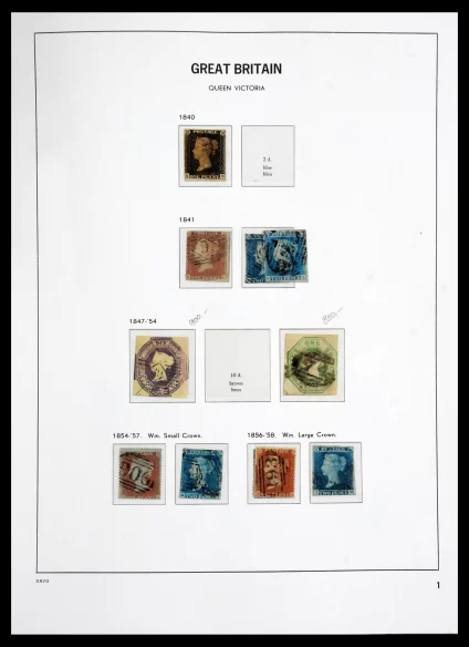 41035 Engeland 1840-1970 SUPER verzameling. - Afbeelding 1