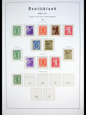 41041 Duitsland sovjet zone 1945-1949.