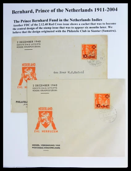 41045 Prins Bernhardt speciaalverzameling 1911-2004. - Afbeelding 1