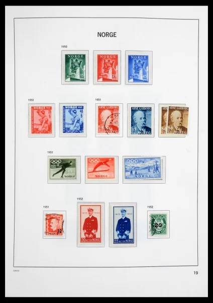 41062 Noorwegen compleet 1950-2009. - Afbeelding 1