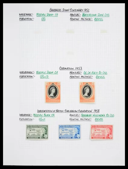 41099 Barbados 1953-2010. - Afbeelding 1