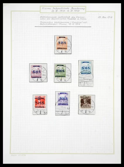 41120 Fiume TOP verzameling 1918-1924. - Afbeelding 1