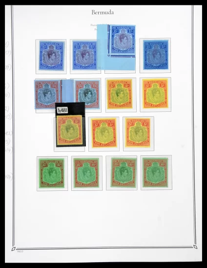 41065 Bermuda supercollectie hoge waarden 1938-1953. - Afbeelding 1