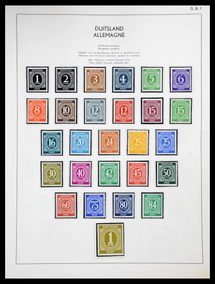 41143 German Zones 1945-1948. - Afbeelding 1