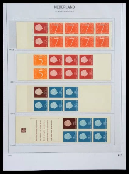 41178 Nederland automaatboekjes 1964-2001. - Afbeelding 1