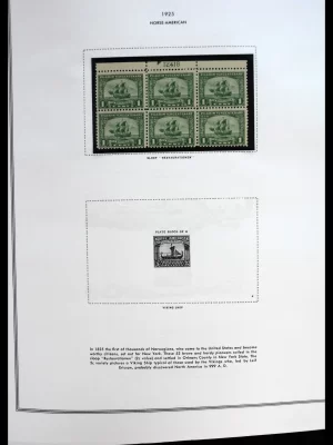 41267 USA plate block collectie 1925-1985.