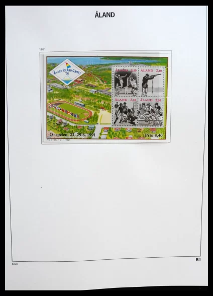 41319 Aland postfris 1983-2017 compleet . - Afbeelding 1