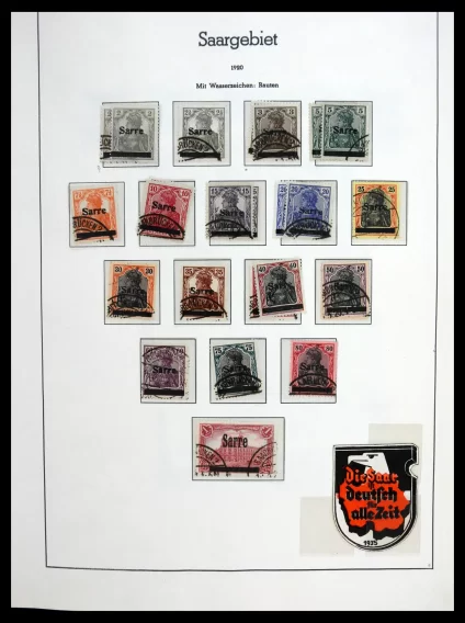41150 Saar 1920-1959. - Afbeelding 1