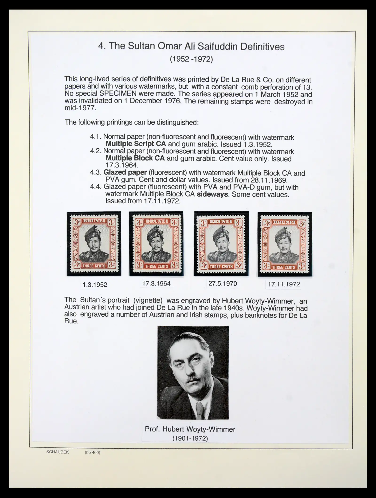 41155 0001 41155 Brunei supercollectie 1952-2017. - Afbeelding 1