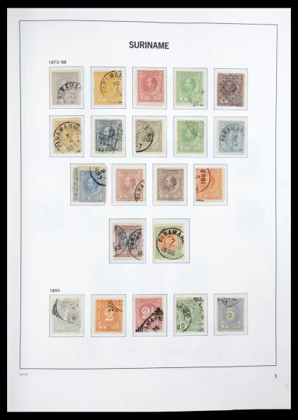 41199 Suriname 1873-1973. - Afbeelding 1