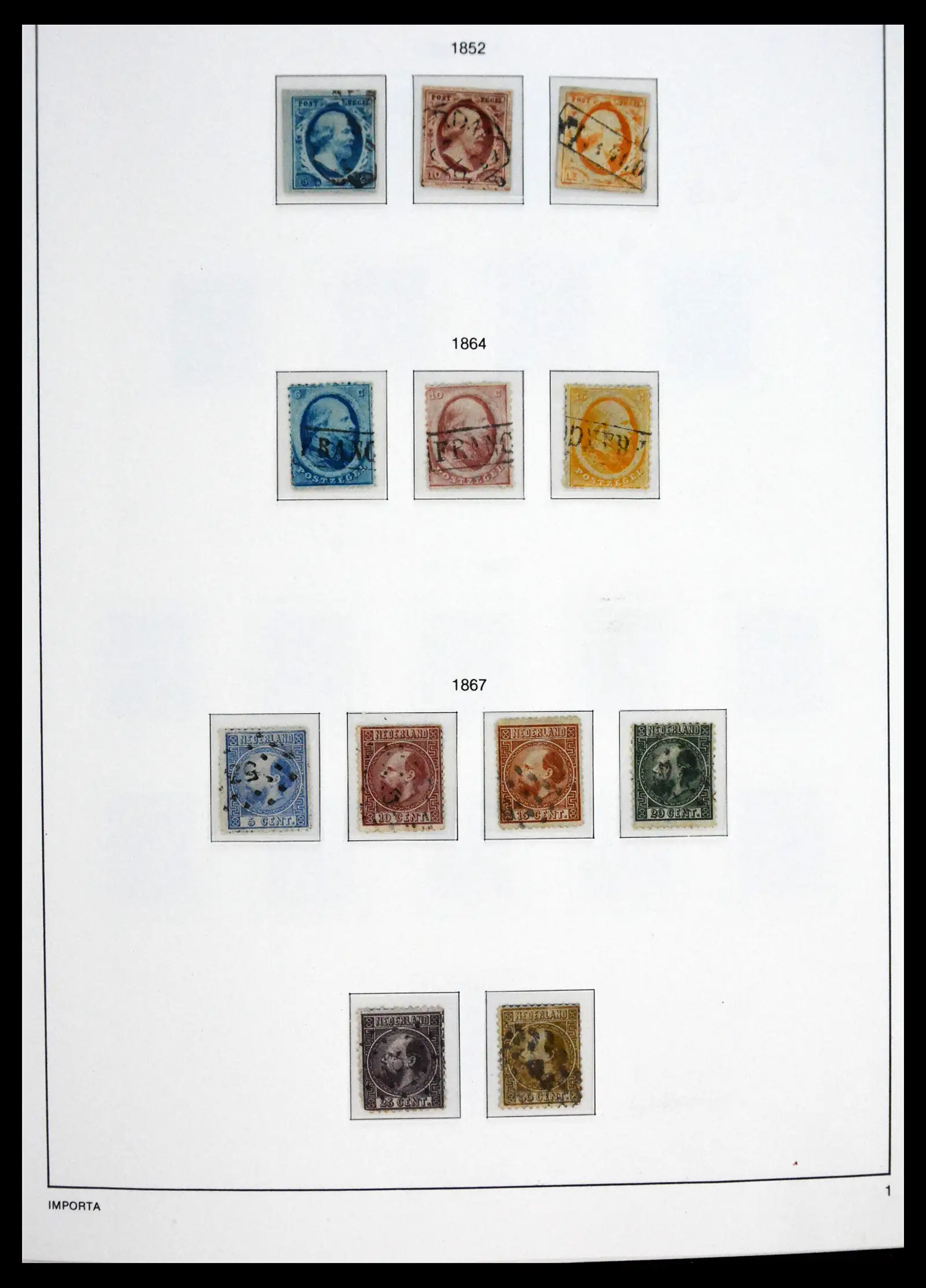 41228 0001 41228 Nederland compleet 1852-1958. - Afbeelding 1