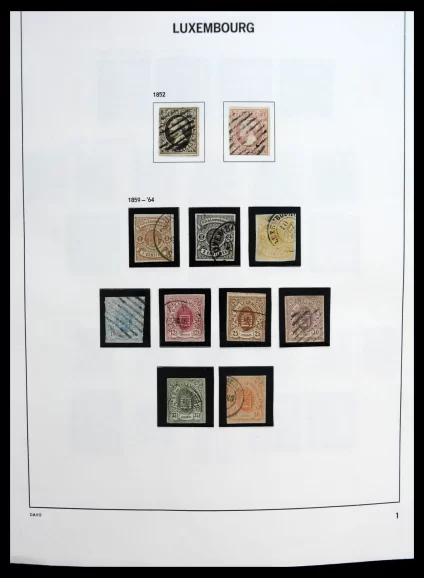 41274 Luxemburg compleet 1852-2019! - Afbeelding 1
