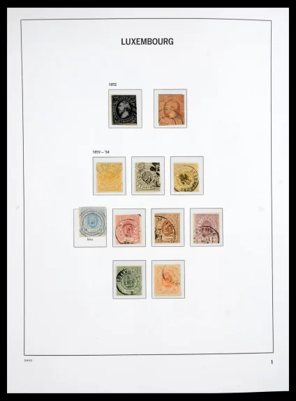 41286 Luxemburg 1852-2015. - Afbeelding 1