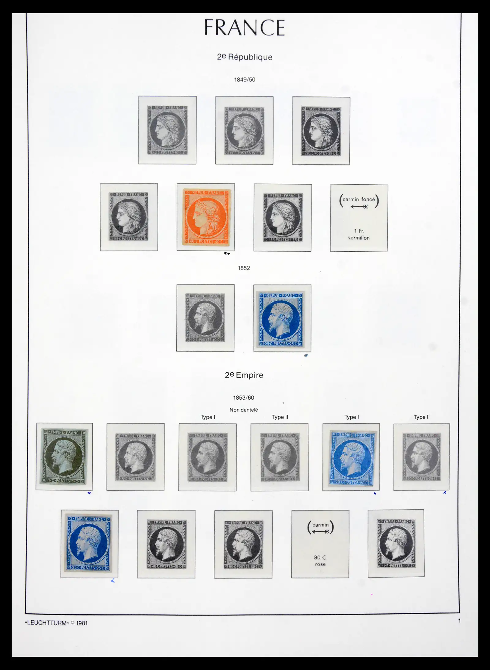 41295 0001 41295 Frankrijk supercollectie 1849-2015. - Afbeelding 1