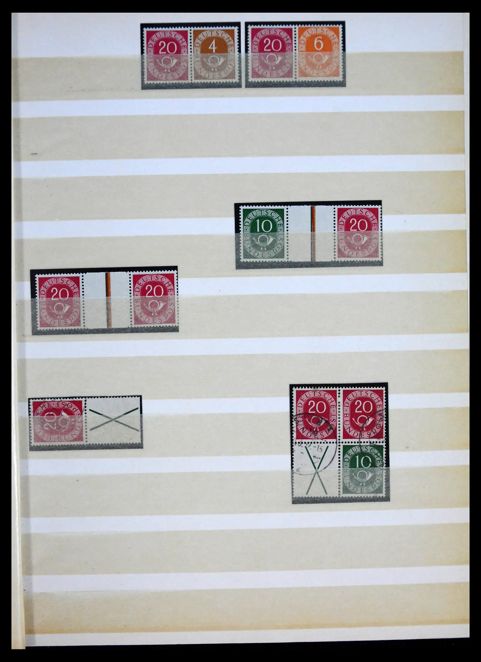 41317 0001 41317 Bund combinaties en boekjes 1950-1973. - Afbeelding 1