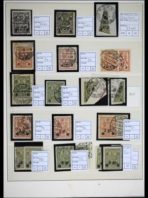 41300 Polen lokaalpost topverzameling 1915-1919.