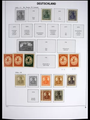 41445 Duitse Reich postfris 1905-1945.