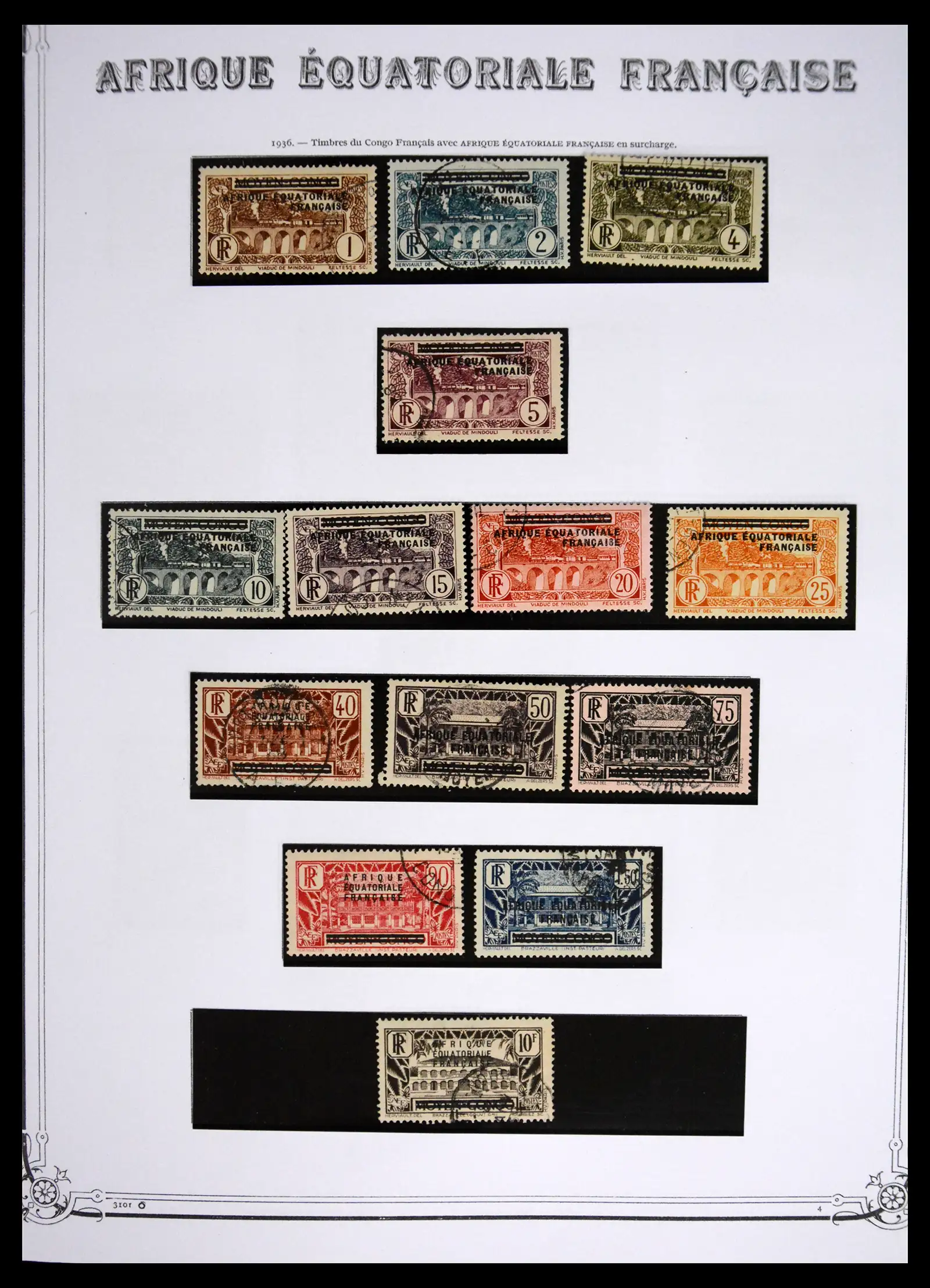 41475 0001 41475 Franse koloniën gebruikt 1859-1975. - Afbeelding 1