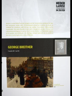 41512 Nederlandse schilders in zilver.