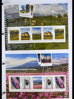 41513 Nederland persoonlijke zegels Treinen.