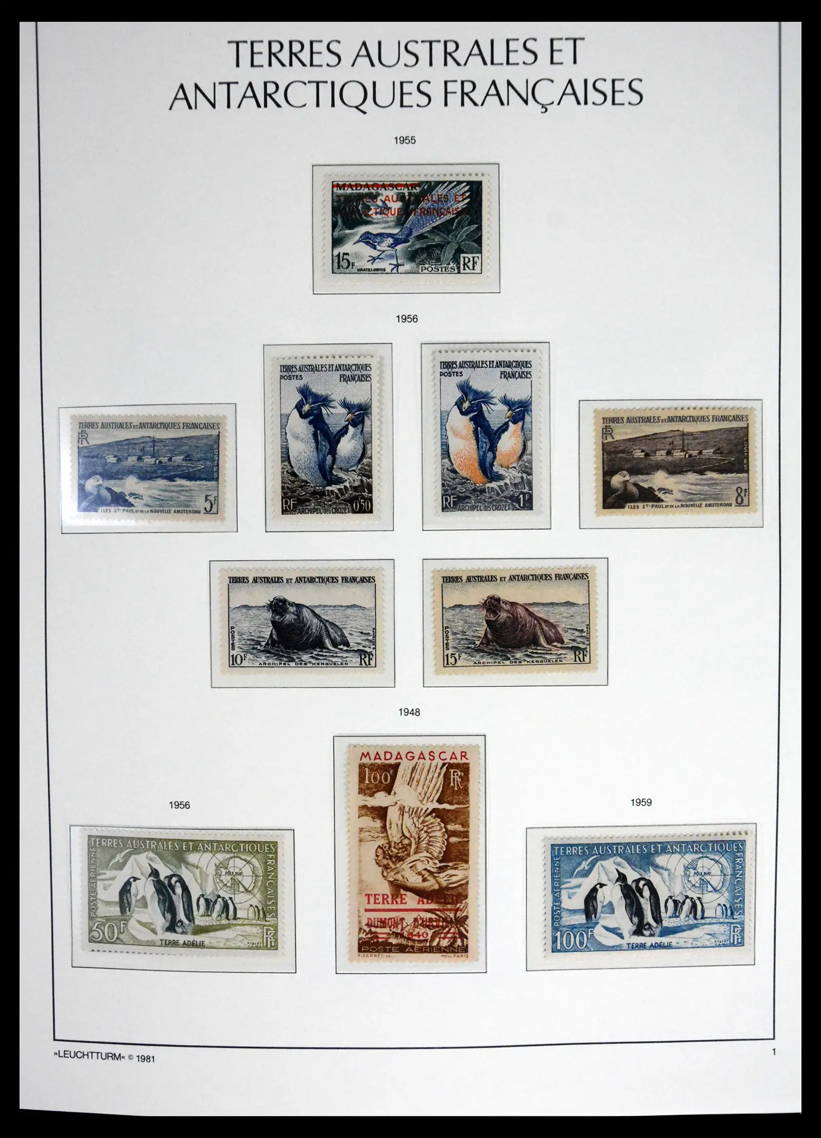 41490 0001 41490 TAAF compleet 1948-2010. - Afbeelding 1