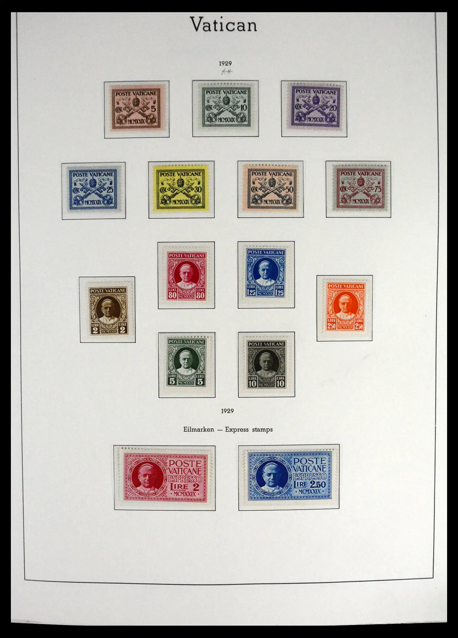 41564 0003 41564 Vaticaan compleet 1929-2009. - Afbeelding 1