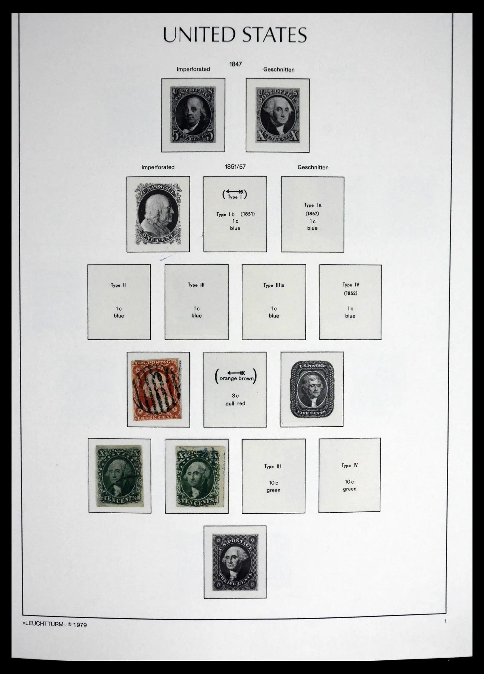 41615 0001 41615 USA 1857-1964. - Afbeelding 1