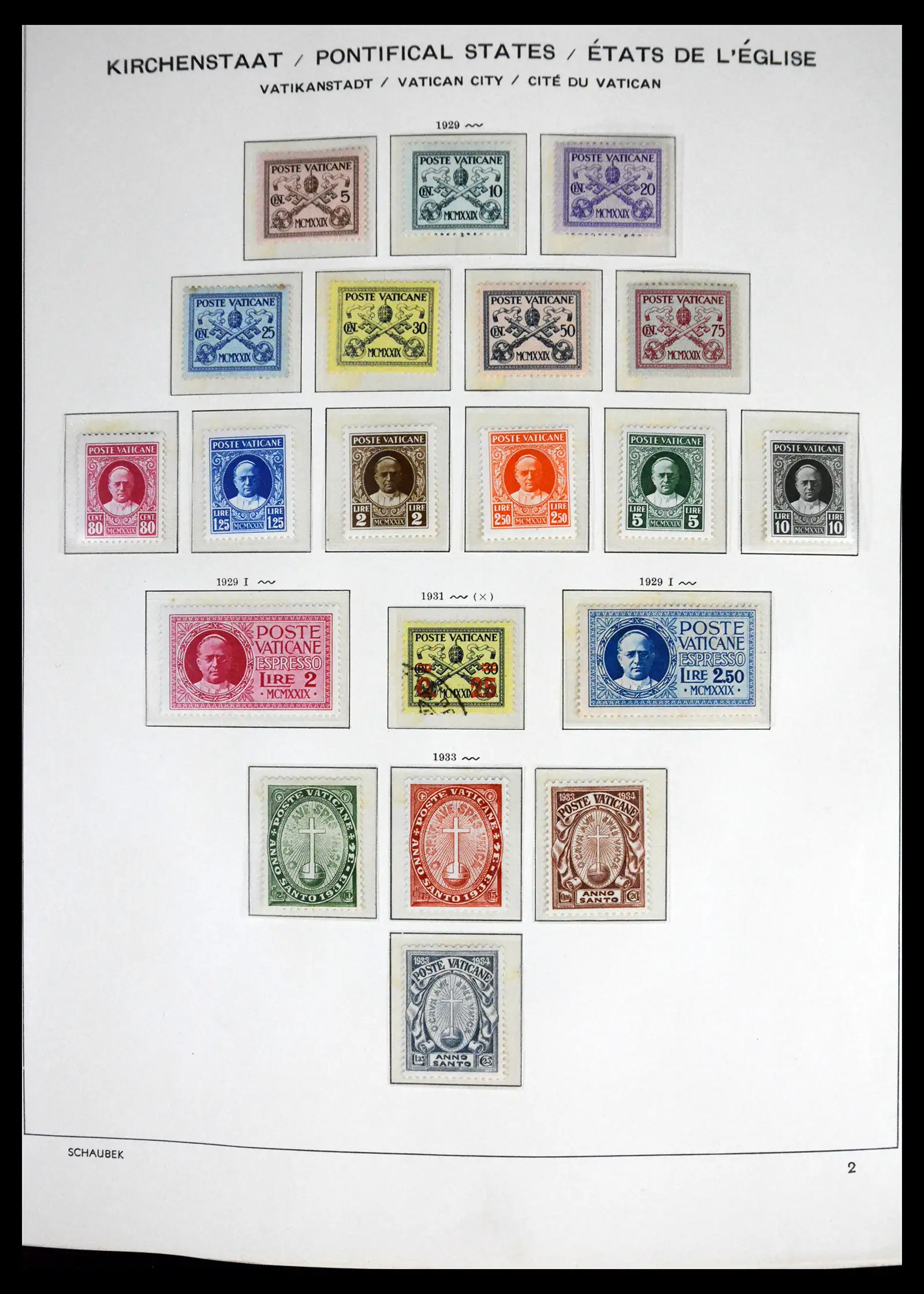 41556 0001 41556 Vaticaan compleet 1929-1983. - Afbeelding 1