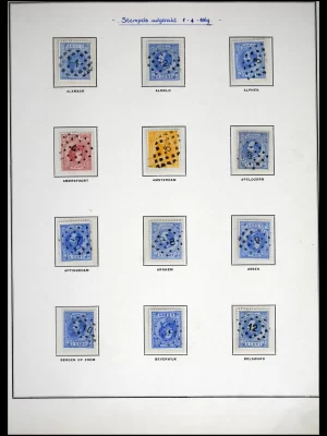 41618 Nederland puntstempels.