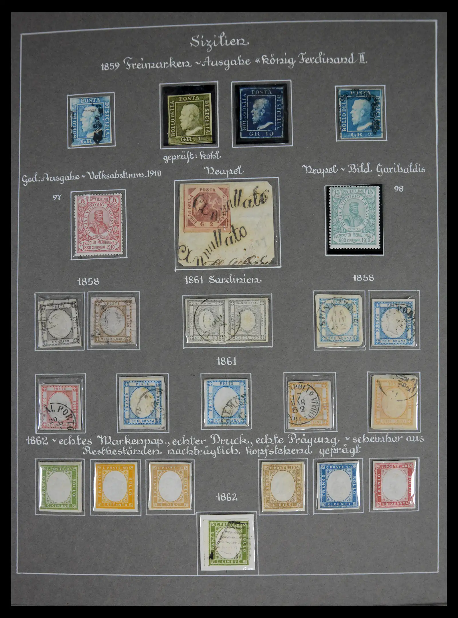 41778 0001 41778 Italië 1859-1975. - Afbeelding 1