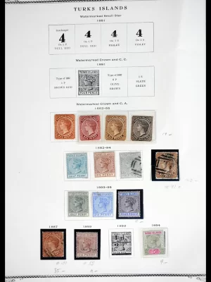 41881 Turks and Caicos 1882-1969.