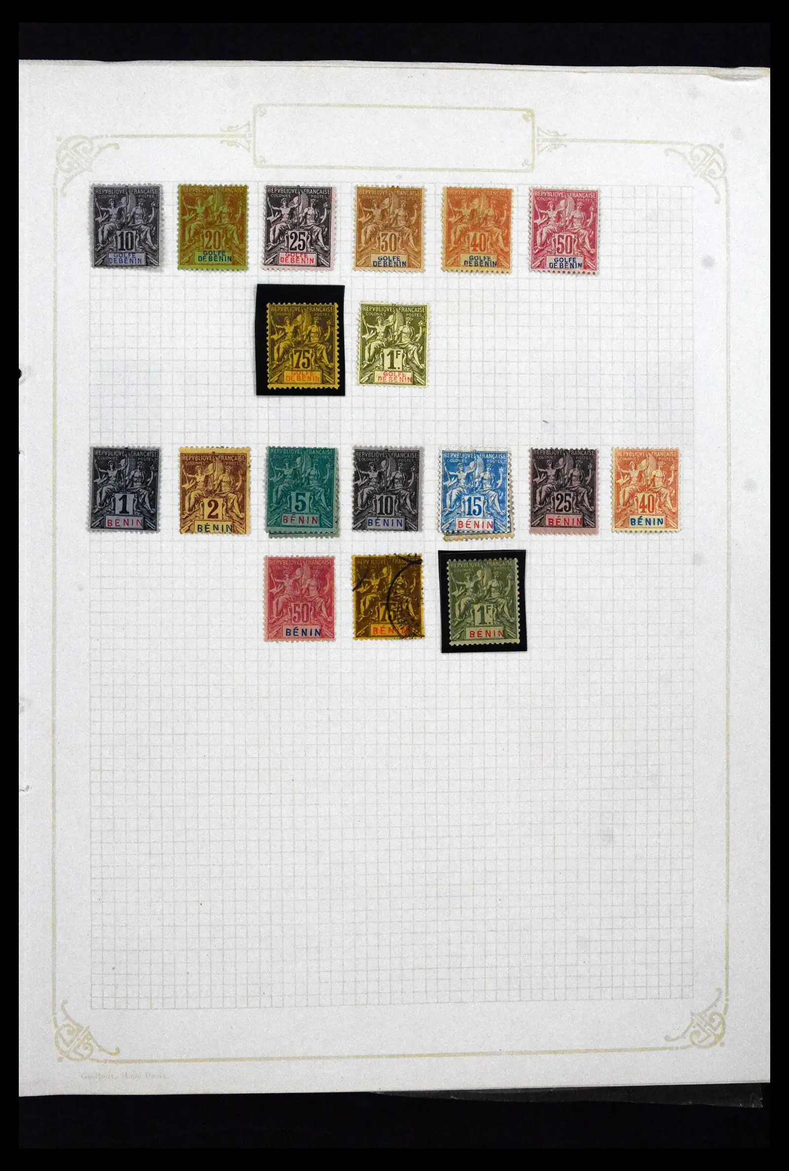 41958 0001 41958 Franse kolonien in Afrika 1890-1982. - Afbeelding 1