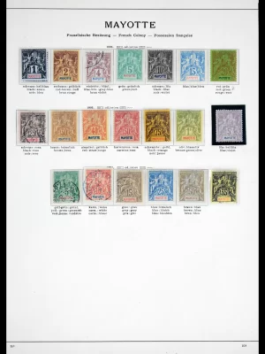 42068 Franse koloniën klassiek 1888-1901.